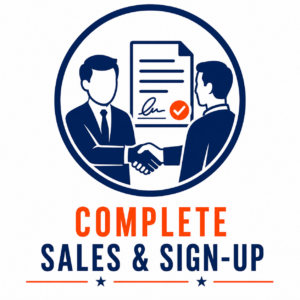Complete Sales Sign Up